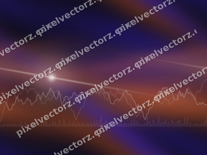 Nahtloser Neon Diagramm Hintergrund in Orange und Blau