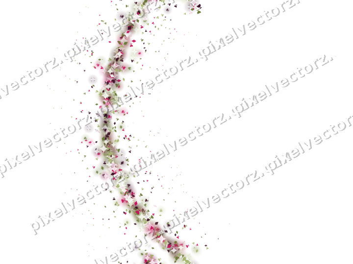 Nahtloser Glitzerbogen in Limette und Rosa auf transparentem Grund