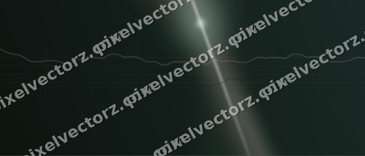 Leuchtender Neon Diagramm Hintergrund in Dunkelgrün und Rot