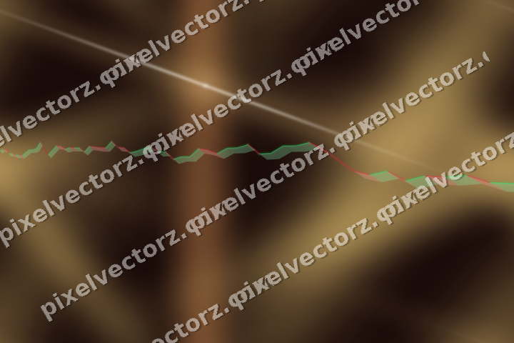 Nahtloser Neon Diagramm Hintergrund in Orange und Bernstein