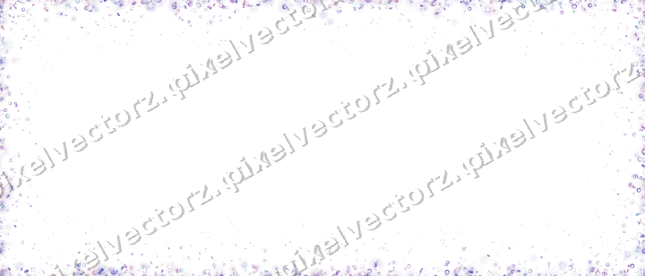 Nahtlose Glitzervignette in Violett und Blau auf transparentem Grund