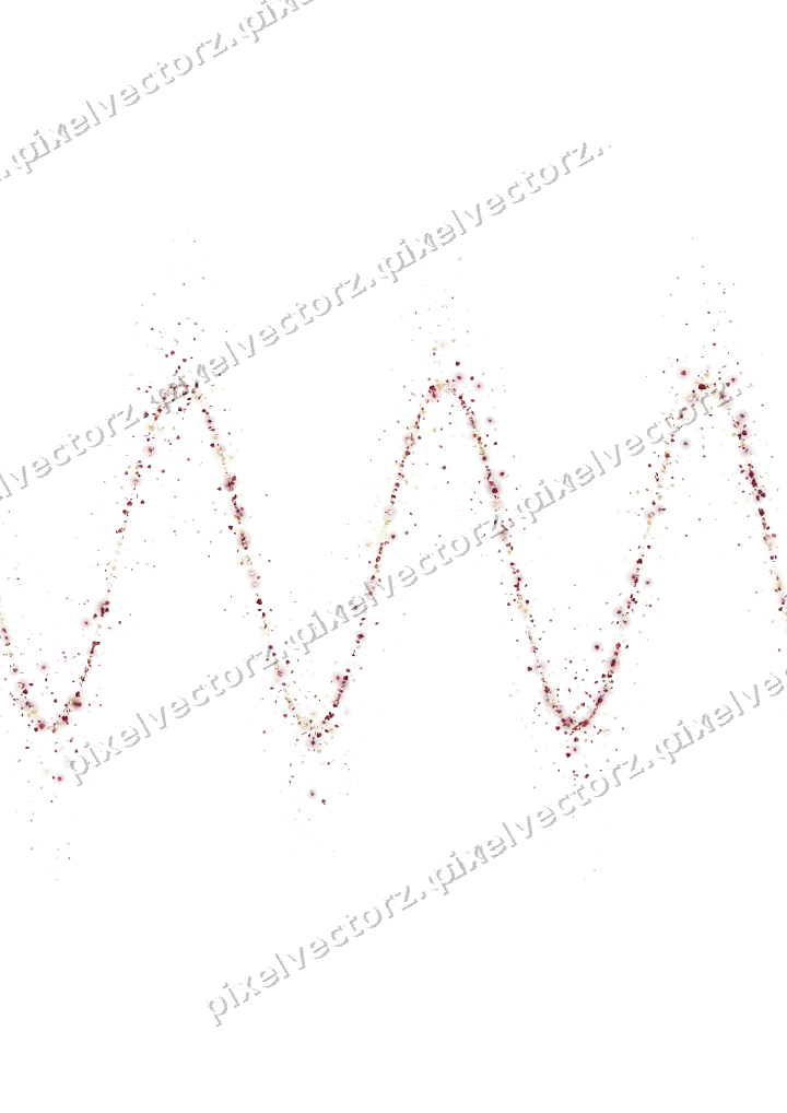 Nahtlose Glitzerwelle aus Herzen und Tropfen auf transparentem Grund
