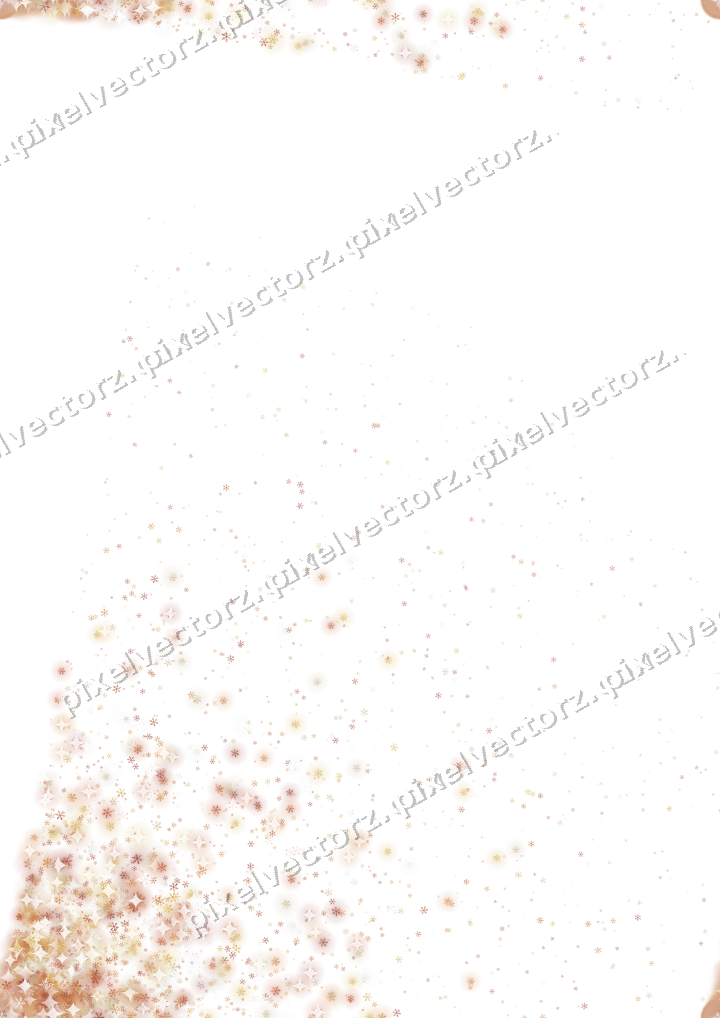 Nahtloser Glitzerfächer aus Schneeflocken auf transparentem Grund