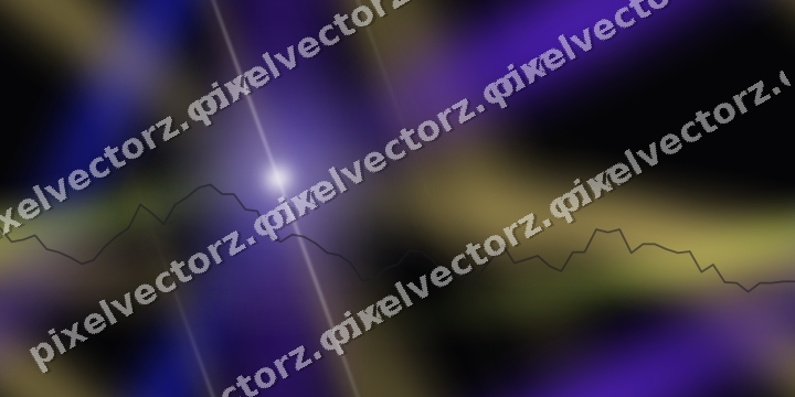 Nahtloser Neon Diagramm Hintergrund in Blau und Violett
