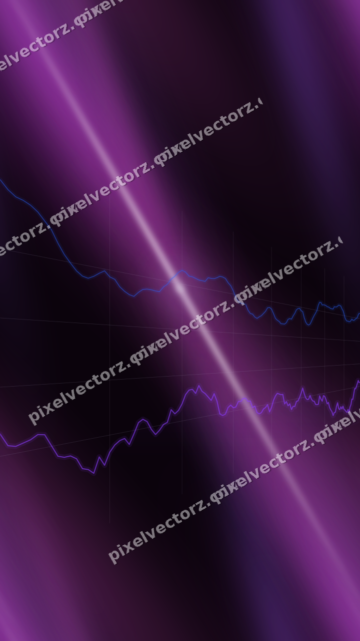 Nahtloser Neon Diagramm Hintergrund in Violett und Blau
