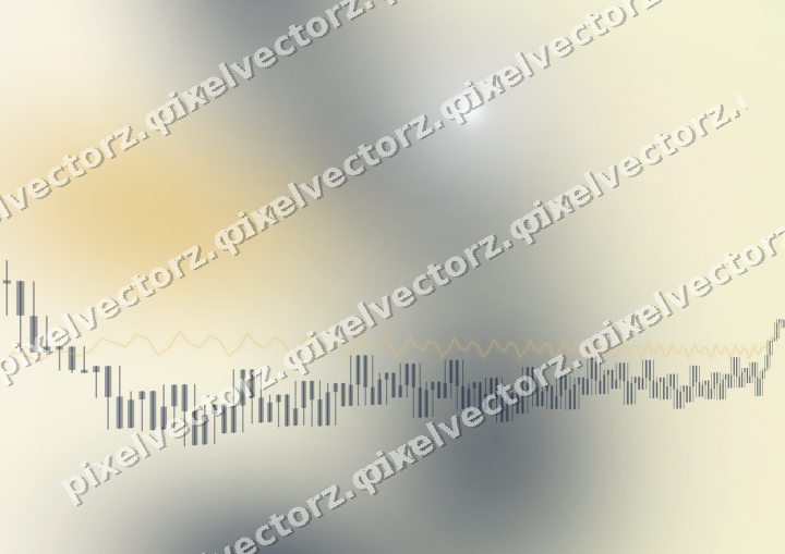 Soft pastel chart background in dark blue and amber