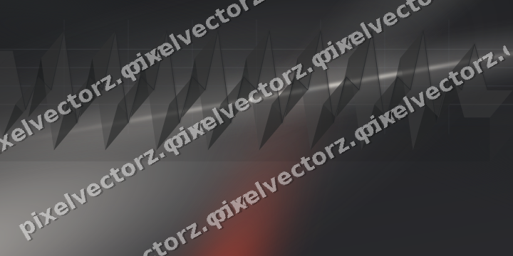 Glowing neon chart background in red and pale amber