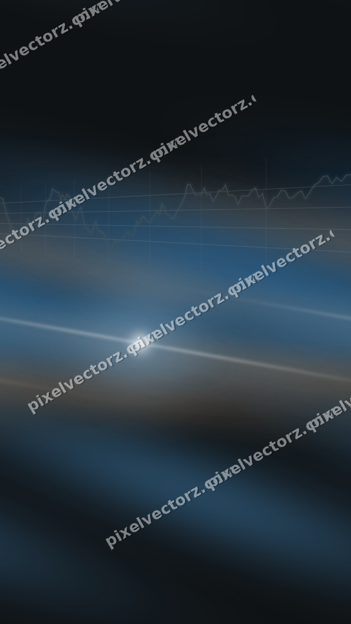 Nahtloser Neon Diagramm Hintergrund in Blau und Orange