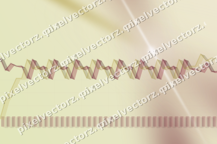 Soft pastel chart background in dark pink and red