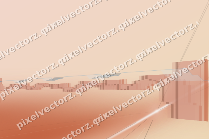 Soft pastel chart background in orange and cyan