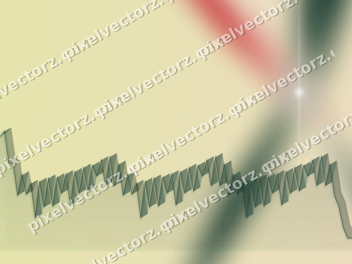 Soft pastel chart background in dark green and red