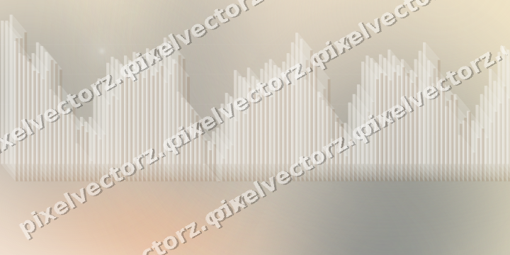 Soft pastel chart background in blue and orange