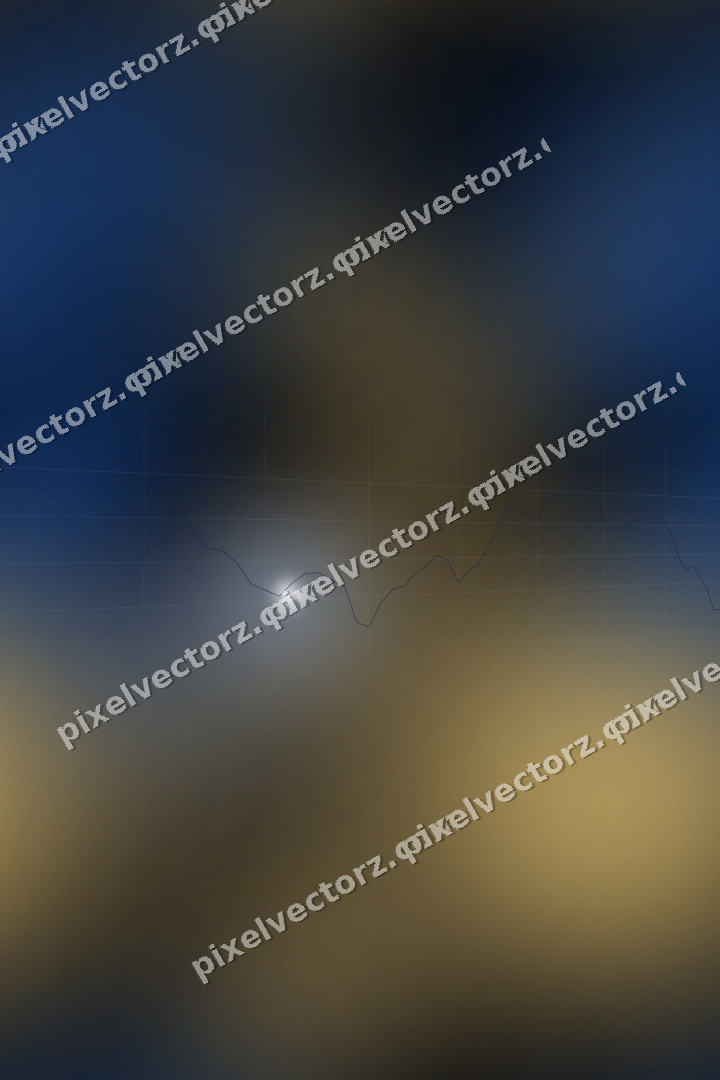 Nahtloser Neon Diagramm Hintergrund in Blau und Bernstein