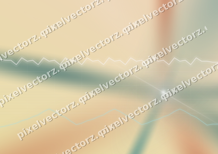 Soft pastel chart background in dark teal and orange