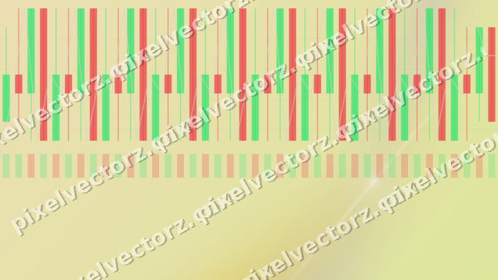 Soft pastel chart background in amber and purple