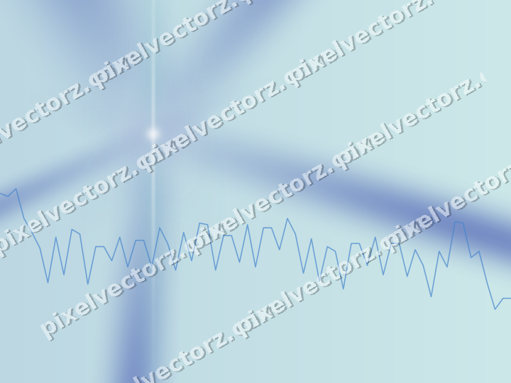 Soft pastel chart background in blue and cyan