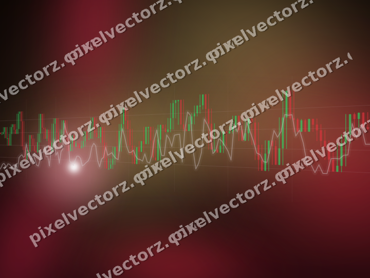 Leuchtender Neon Diagramm Hintergrund in Rosa und Rot