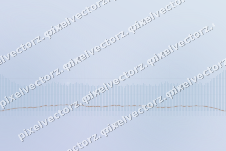 Soft pastel chart background in blue and orange