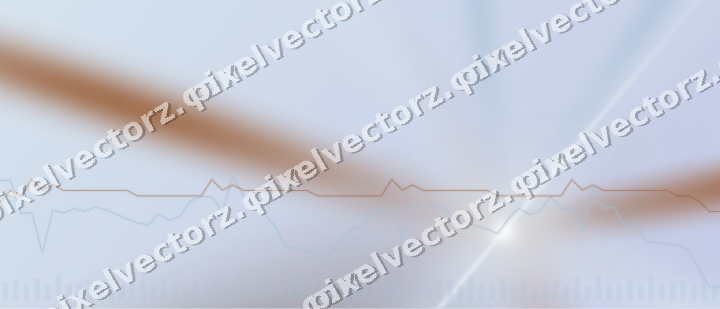 Soft pastel chart background in blue and orange