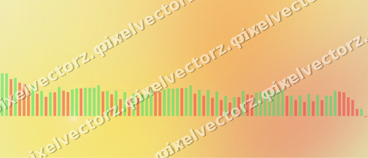 Soft pastel chart background in red and orange