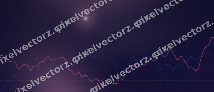 Leuchtender Neon Diagramm Hintergrund in Rosa und Blau