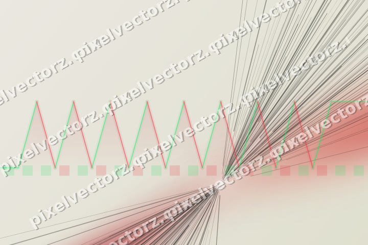 Soft pastel chart background in red and pale amber