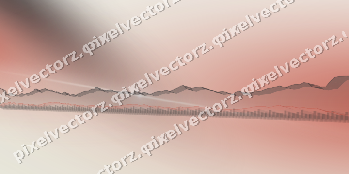 Soft pastel chart background in red and pale amber