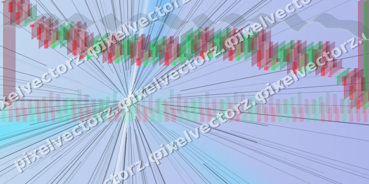 Soft pastel chart background in cyan and blue