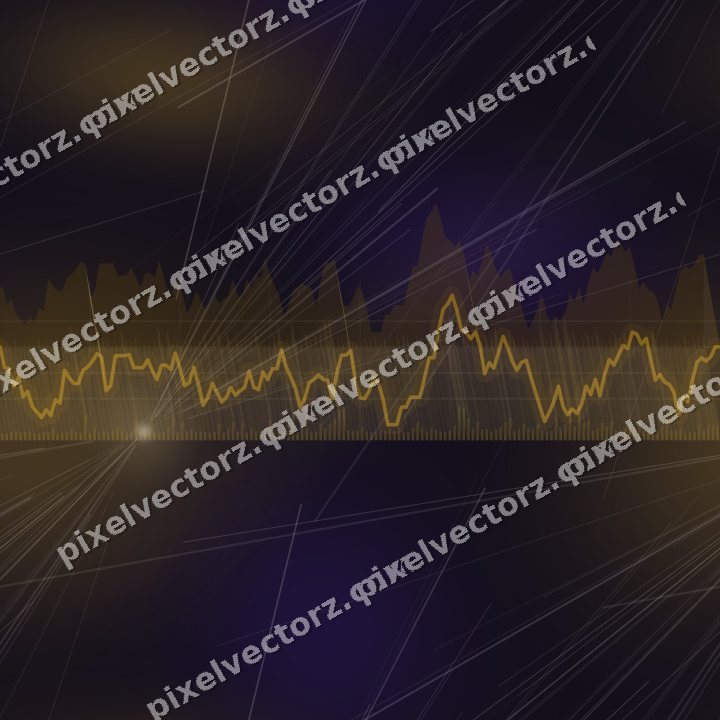 Nahtloser Neon Diagramm Hintergrund in Bernstein und Violett