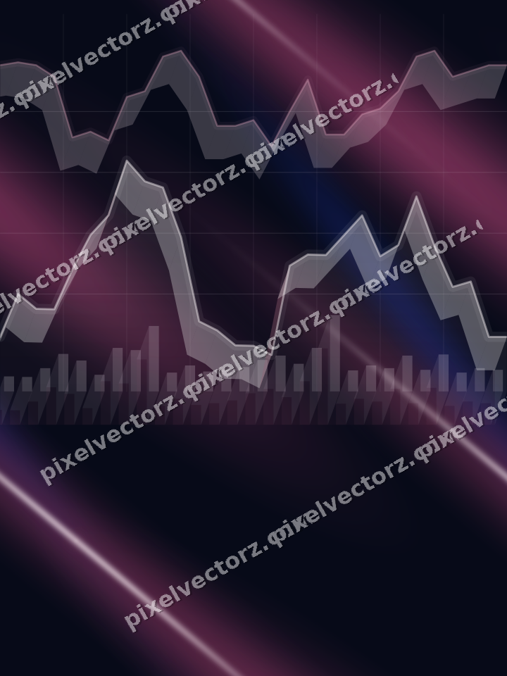 Nahtloser Neon Diagramm Hintergrund in Rosa und Blau