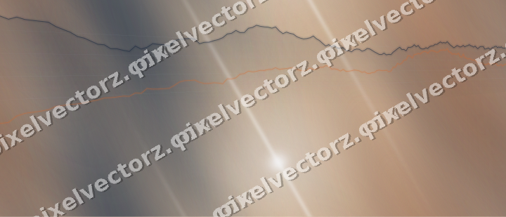 Nahtloser Pastell Diagramm Hintergrund in Dunkelblau und Orange