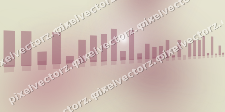 Soft pastel chart background in dark pink and yellow