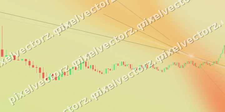 Soft pastel chart background in orange and amber