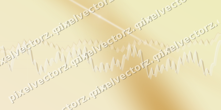 Soft pastel chart background in amber and dark teal