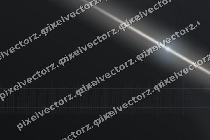 Glowing neon chart background in red and pale amber