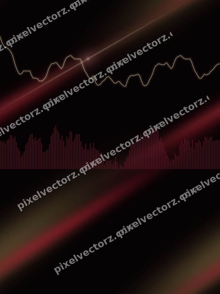 Nahtloser Neon Diagramm Hintergrund in Rosa und Rot