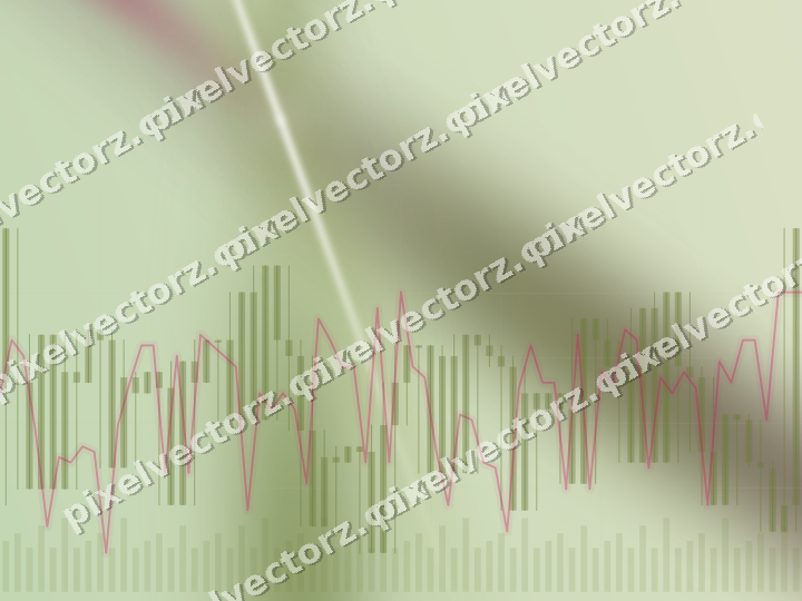 Soft pastel chart background in lime and pink