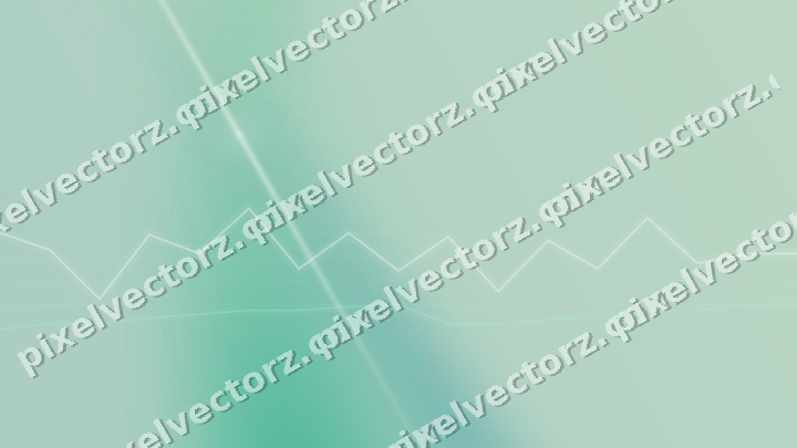 Soft pastel chart background in green and teal