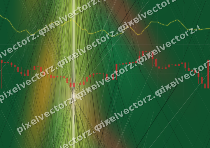 Nahtloser Neon Diagramm Hintergrund in Rot und Orange