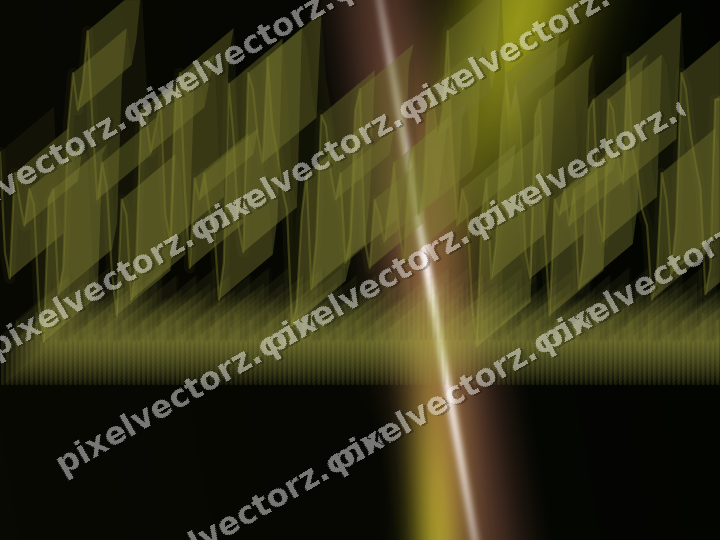 Glowing neon chart background in yellow and red