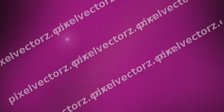 Glowing neon chart background in magenta and lime