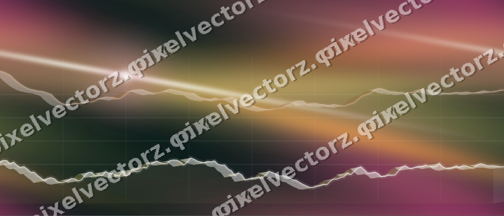 Nahtloser Neon Diagramm Hintergrund in Rosa und Orange