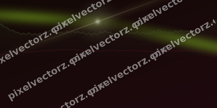 Glowing neon chart background in lime and pink