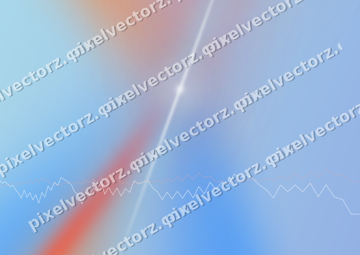 Soft pastel chart background in blue and red