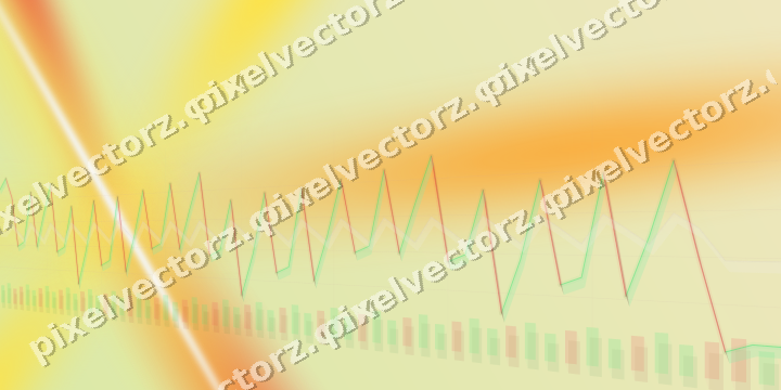 Soft pastel chart background in red and orange