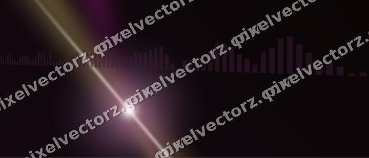 Leuchtender Neon Diagramm Hintergrund in Magenta und Bernstein