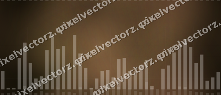Nahtloser Neon Diagramm Hintergrund in Bernstein und Orange