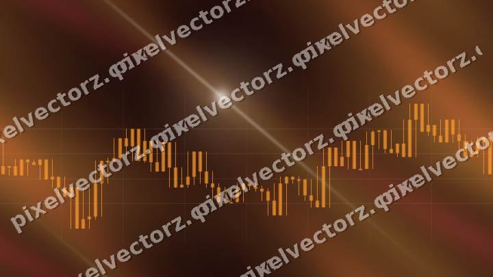 Nahtloser Neon Diagramm Hintergrund in Orange und Bernstein