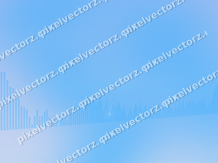 Soft pastel chart background in cyan and blue