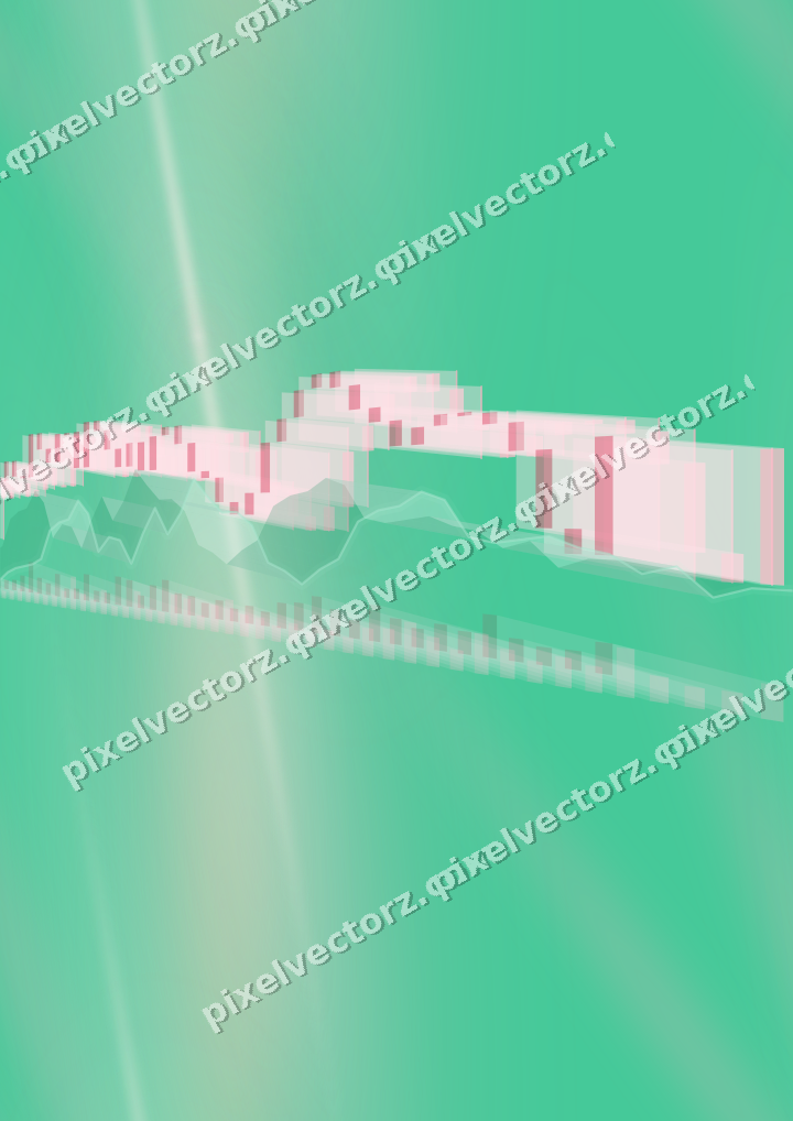 Nahtloser Neon Diagramm Hintergrund in Blassrosa und Blassbernstein